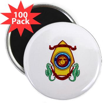 CL - M01 - 01 - Marine Corps Base Camp Lejeune - 2.25" Magnet (100 pack) - Click Image to Close